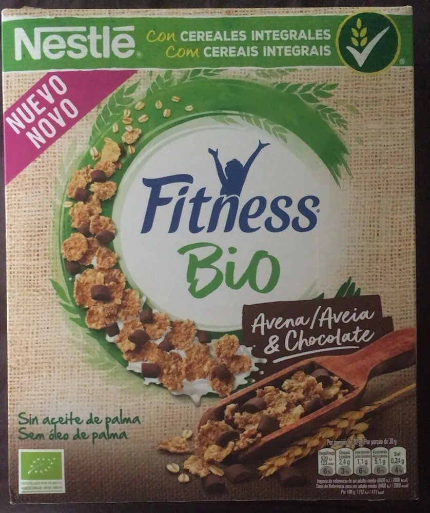 Fitness Bio Avena y chocolate