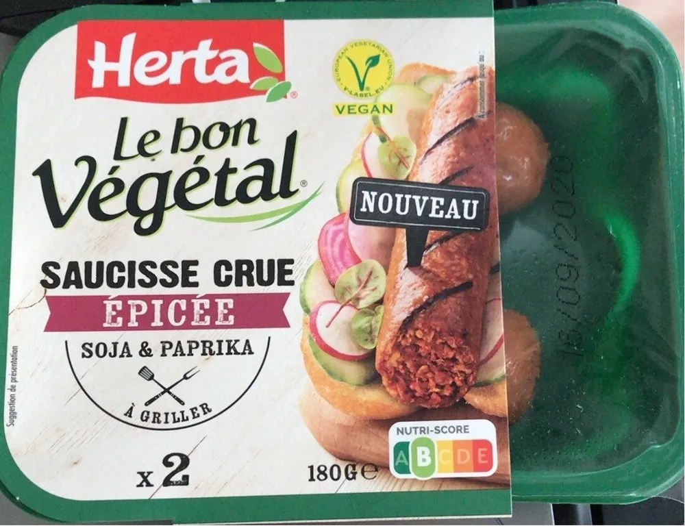 saucisse crue épiceée