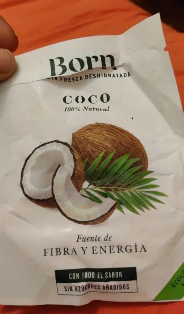 Coco semideshidratado
