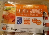 Pavés de saumon sauvage