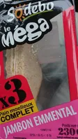 le mega jambon emmental
