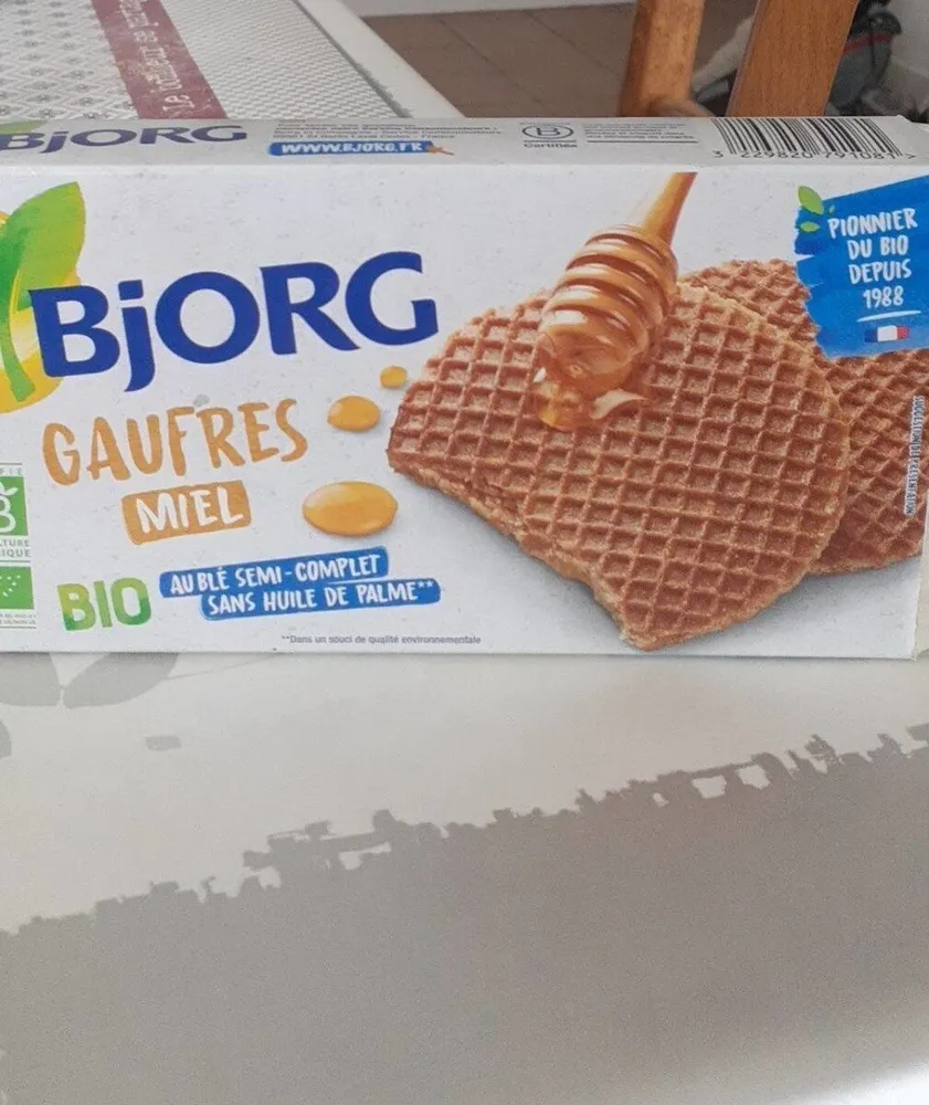 Gaufres miel