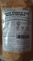 Edulcorante granulado de azúcar moreno de caña natural