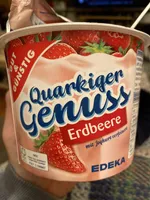 Quarkiger Genuss Erdbeere