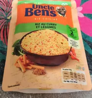 Riz au curry et legumes