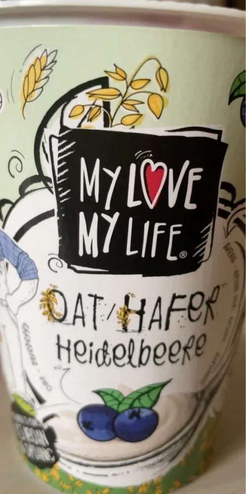 Oat Hafer Heidelbeere