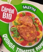 Galette quinoa tomate