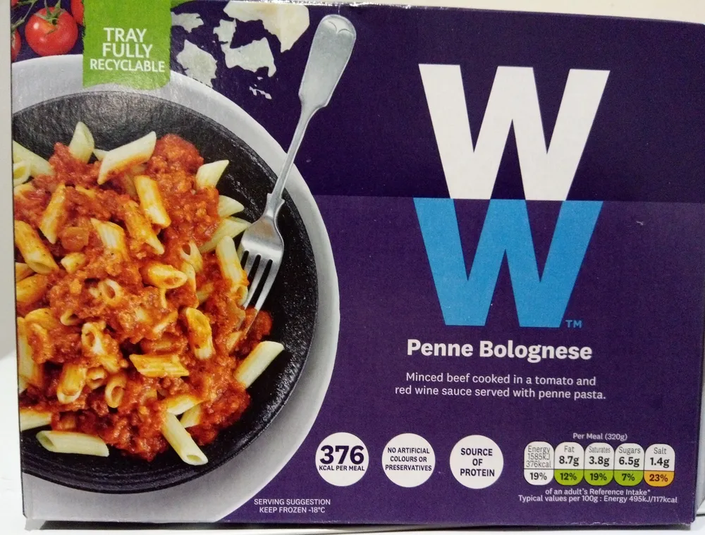 Penne bolognese