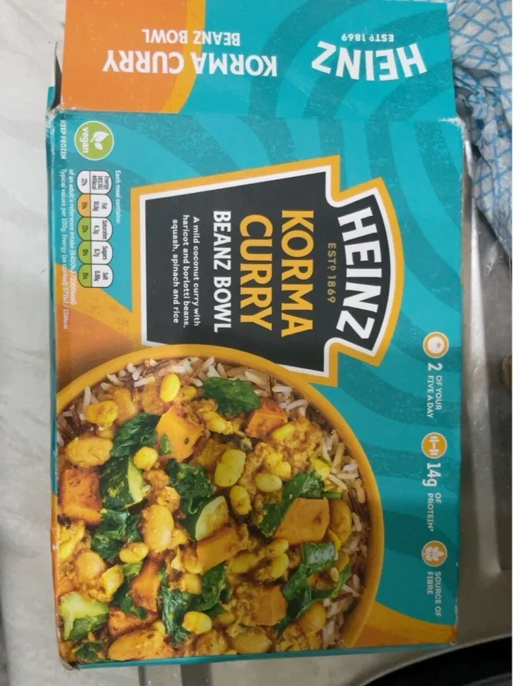 Korma Curry Beanz Bowl