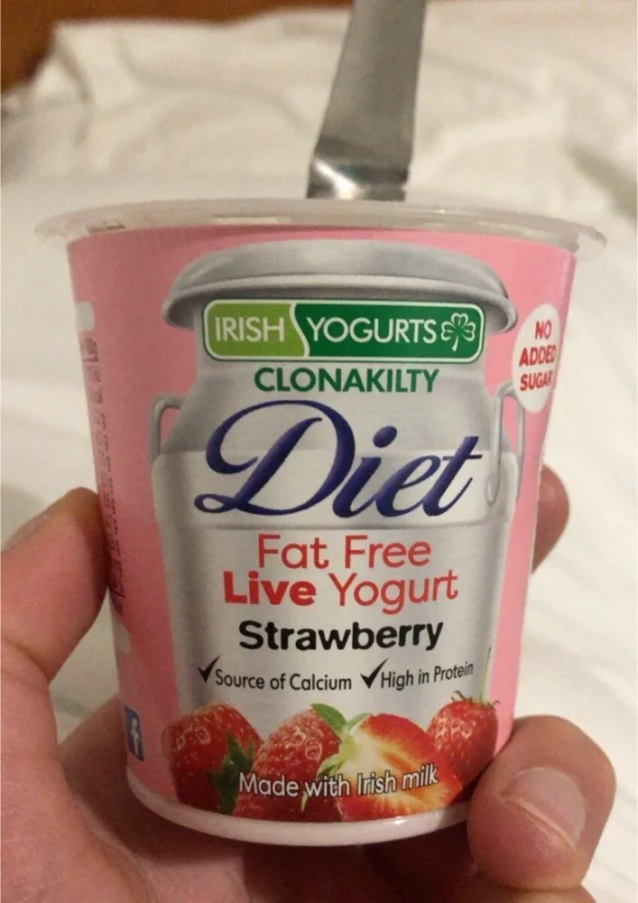 Diet Fat Free Live Yogurt Strawberry