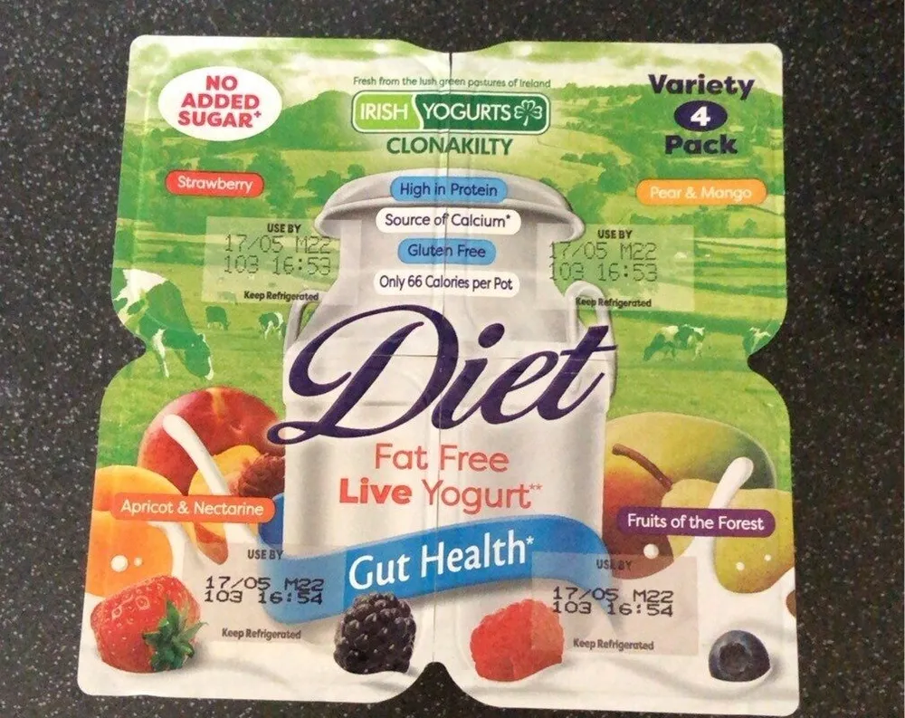 Diet Fat Free Live Yogurt