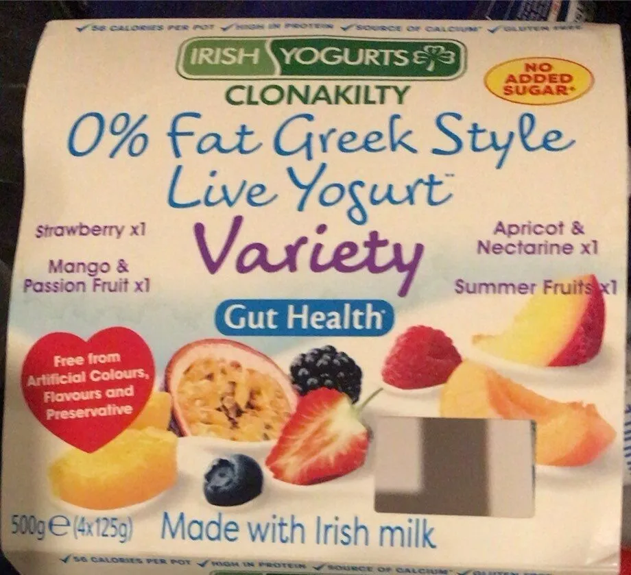 Fat greek style live yogurt