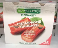 Champagne rhubarb