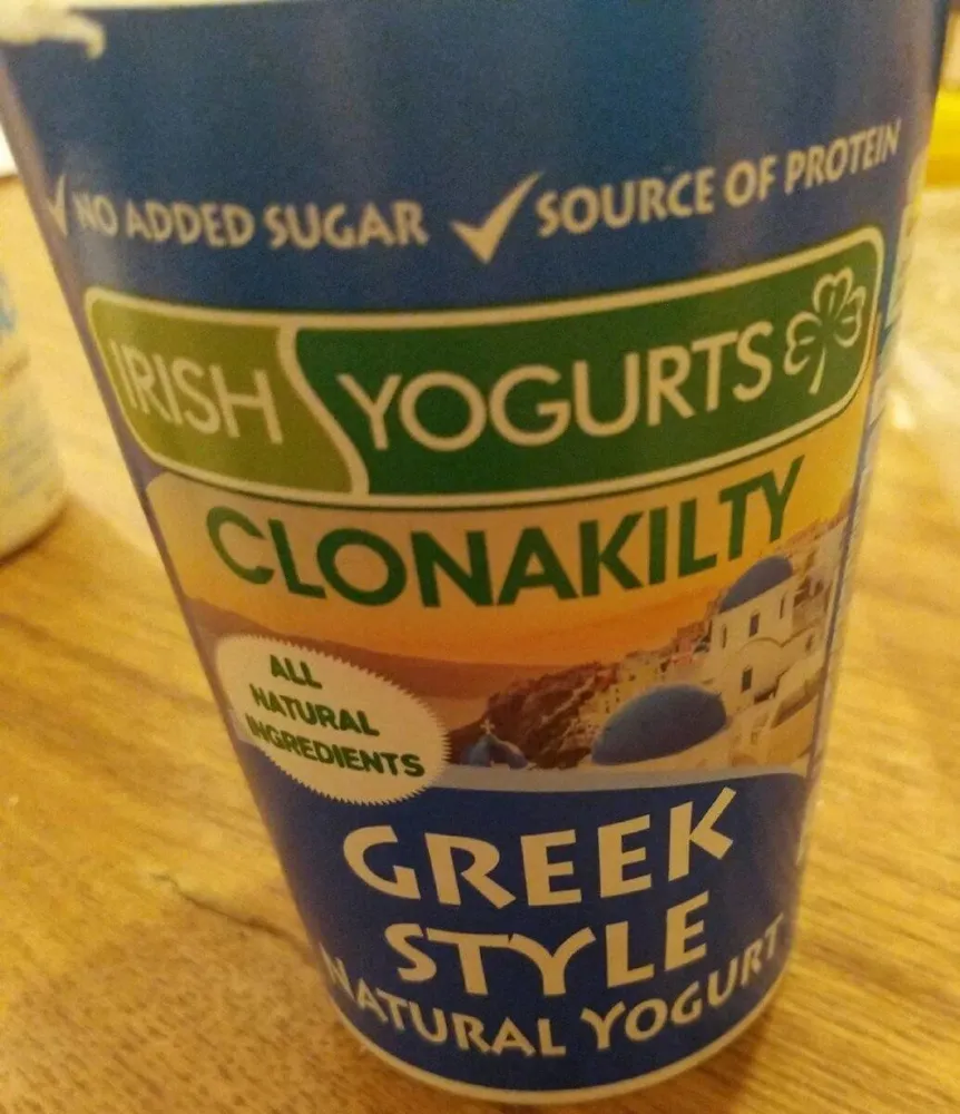 Irish yogurts clonakilty