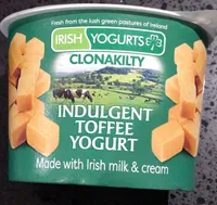 Indulgent toffe yogurt