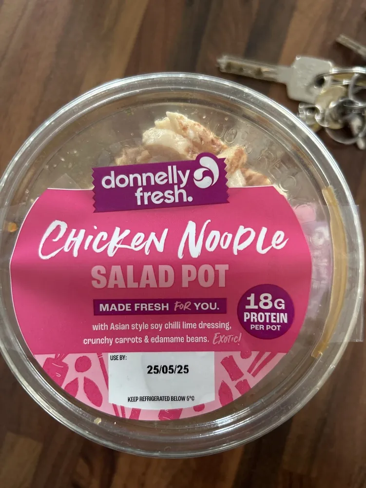 Chicken Noodle Salad Pot