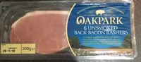6 unsmoked bacon
