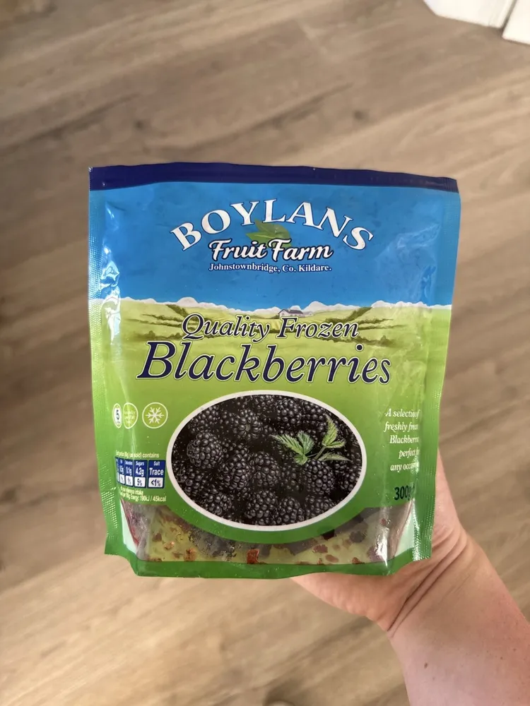 Frozen Blackberries