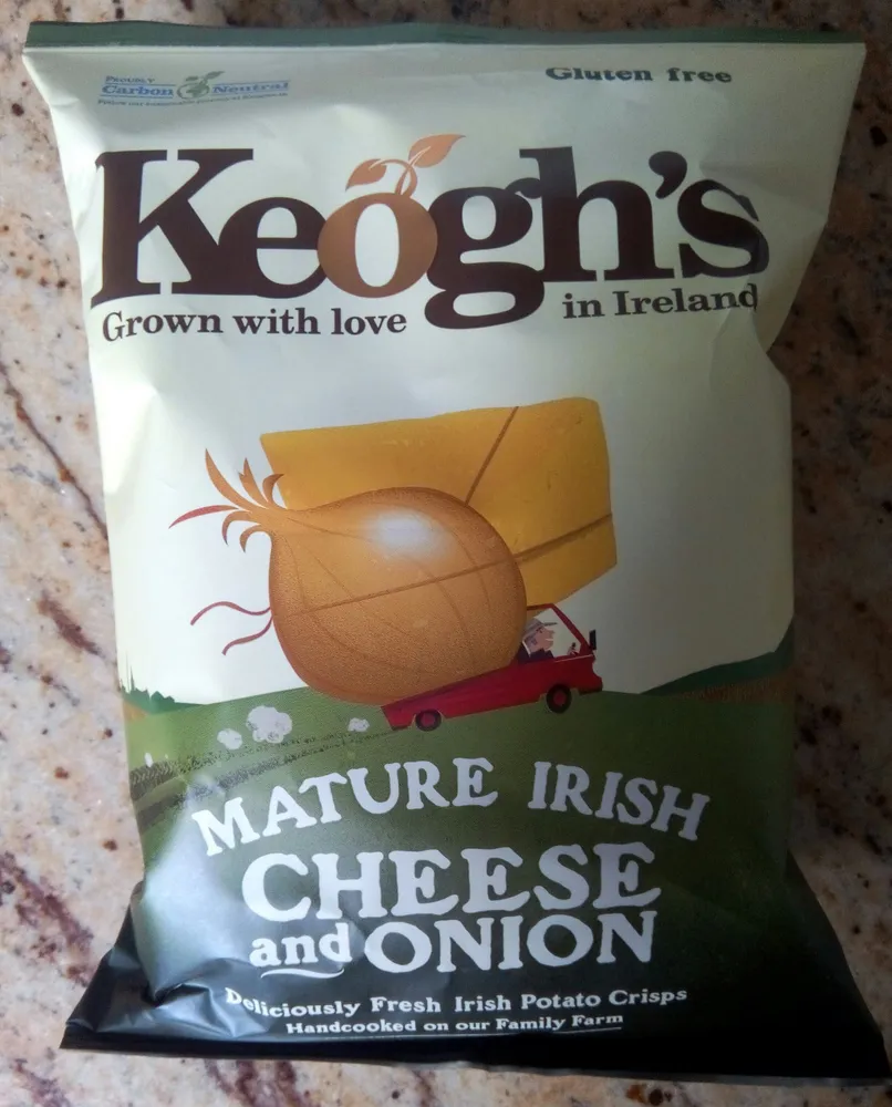 Mature Irish Cheese & Onion Crisps