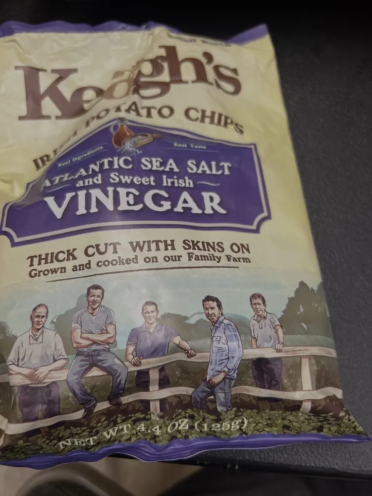 ATLANTIC SEA SALT and VINEGAR IRISH POTATO CHIPS
