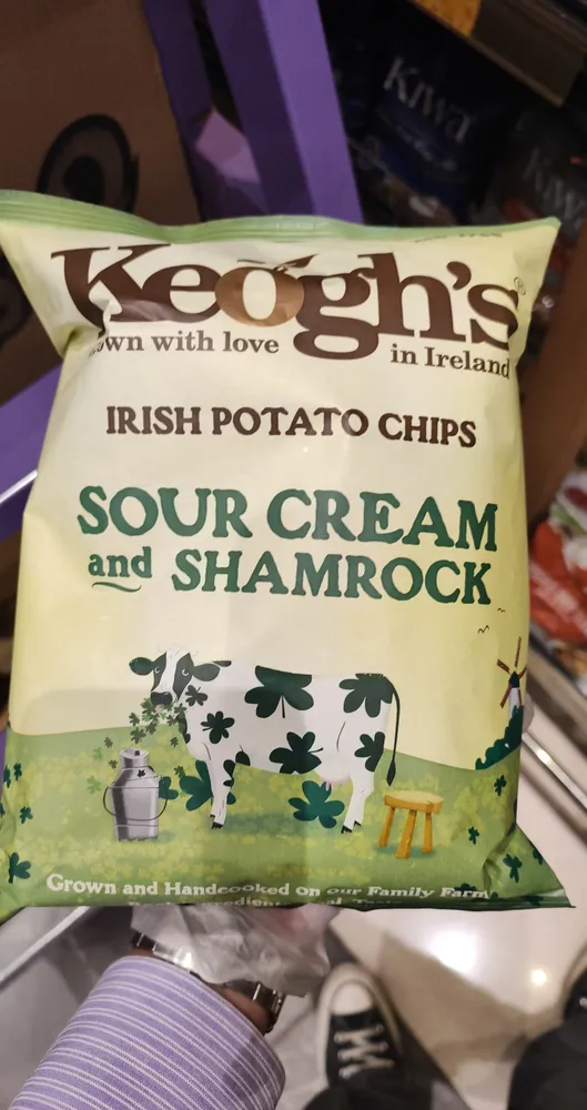 sour cream and shamrock