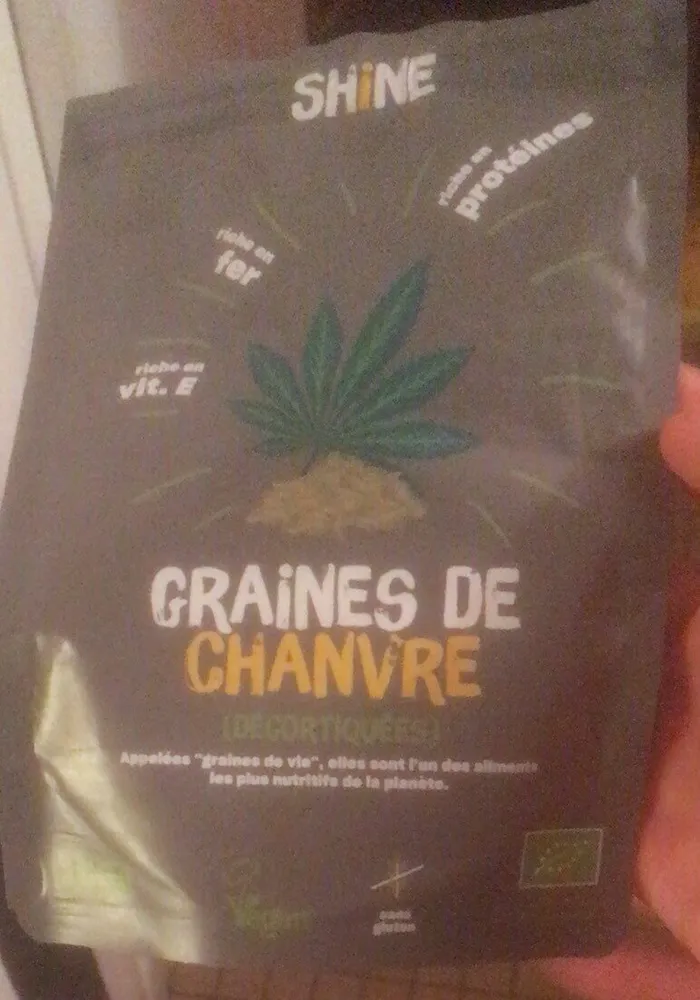 Graine de chanvre (décortiquées)