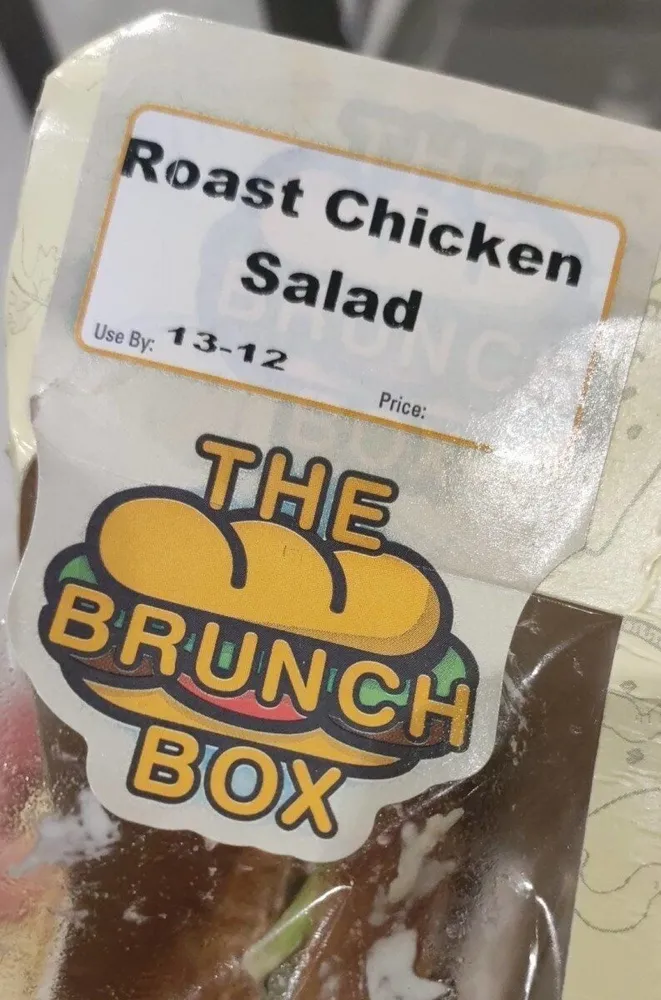 Roast Chicken salad sandwich