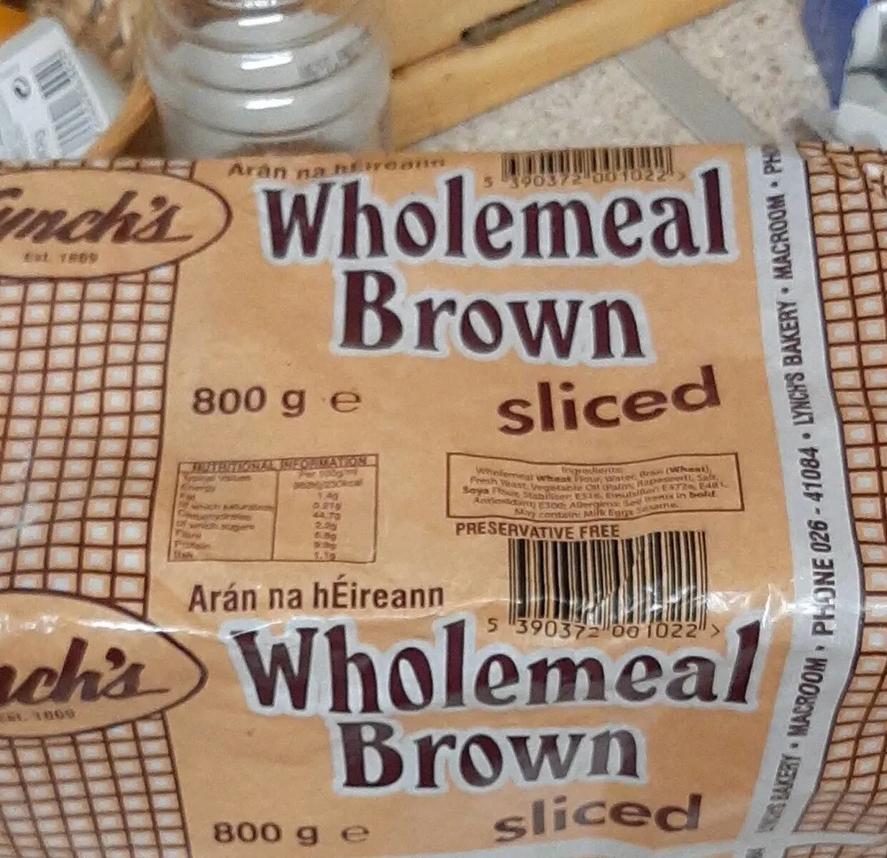 Wholemeal Bread