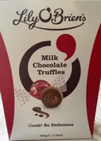 Milk chocolate truffles