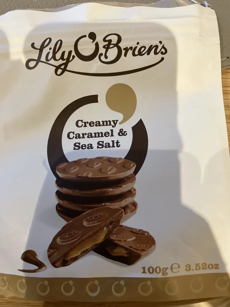 Creamy caramel & sea salt