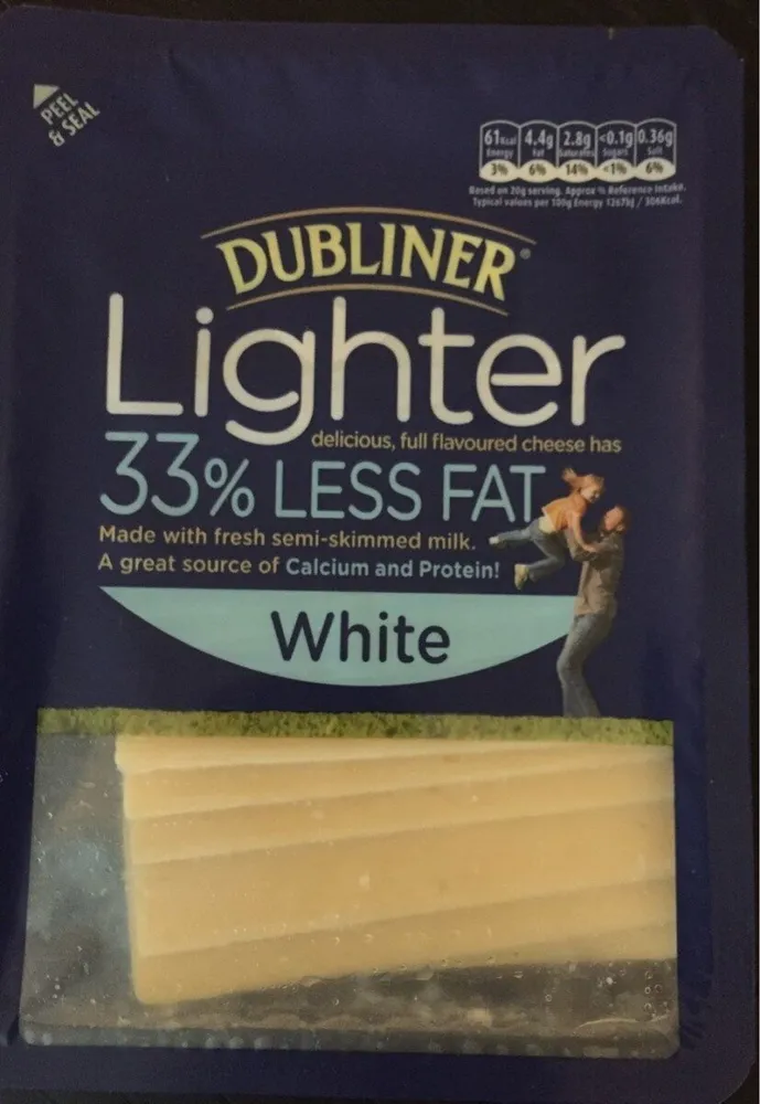 Dubliner Lighter 33% less fat White