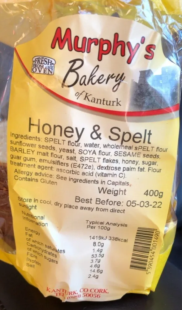 Honey & Spelt Bread