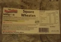 Square Wheaton bread