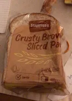 Crusty brown sliced pan