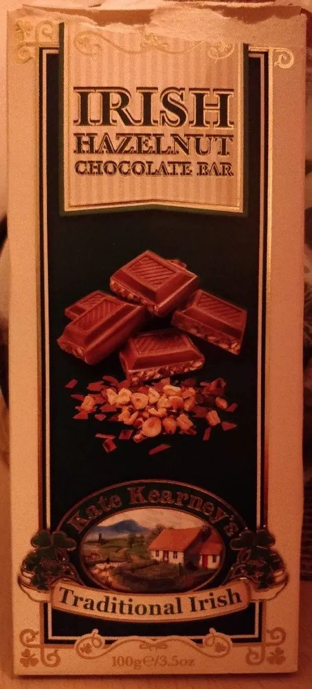 Irish Hazelnut Chocolate Bar