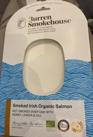 Smoked Irish Organic Salmon - Hot Smoked Over Oak With Honey, Lemon & Dill