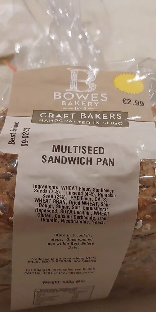 Multiseed sandwich Pan