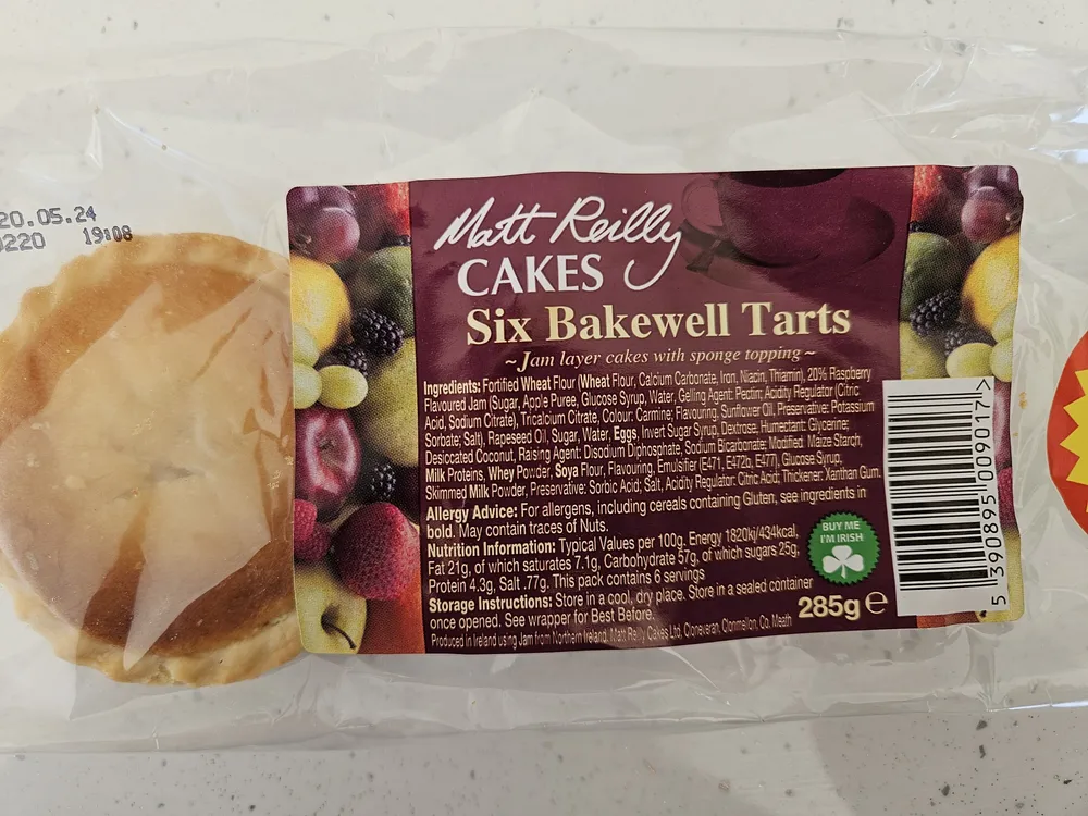 Bakewell tarts