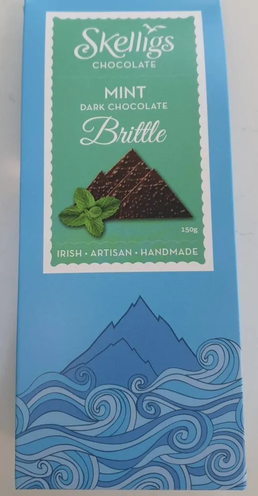 Mint Dark Chocolate Brittle