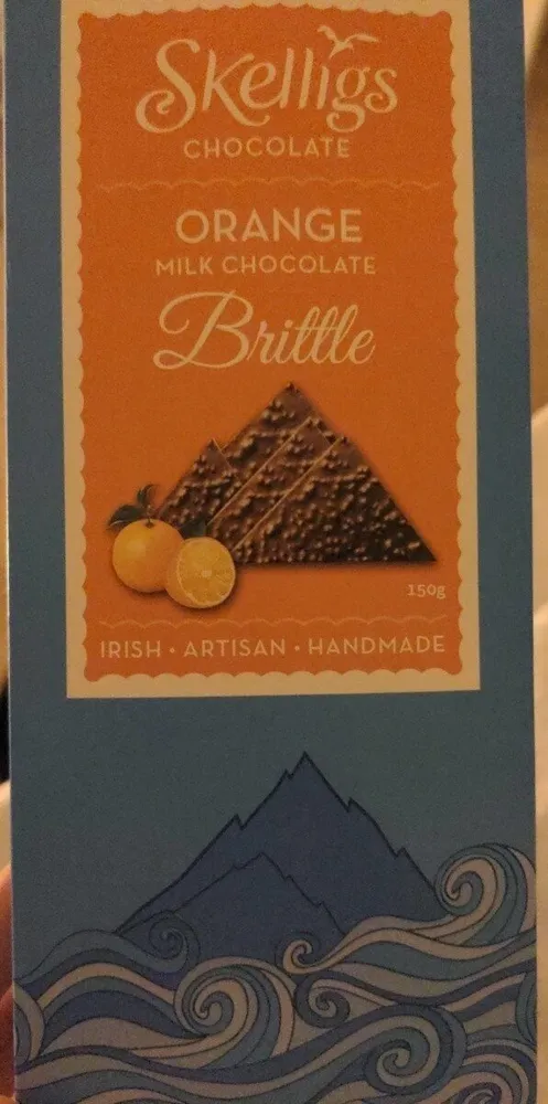 Orange milk chocolate