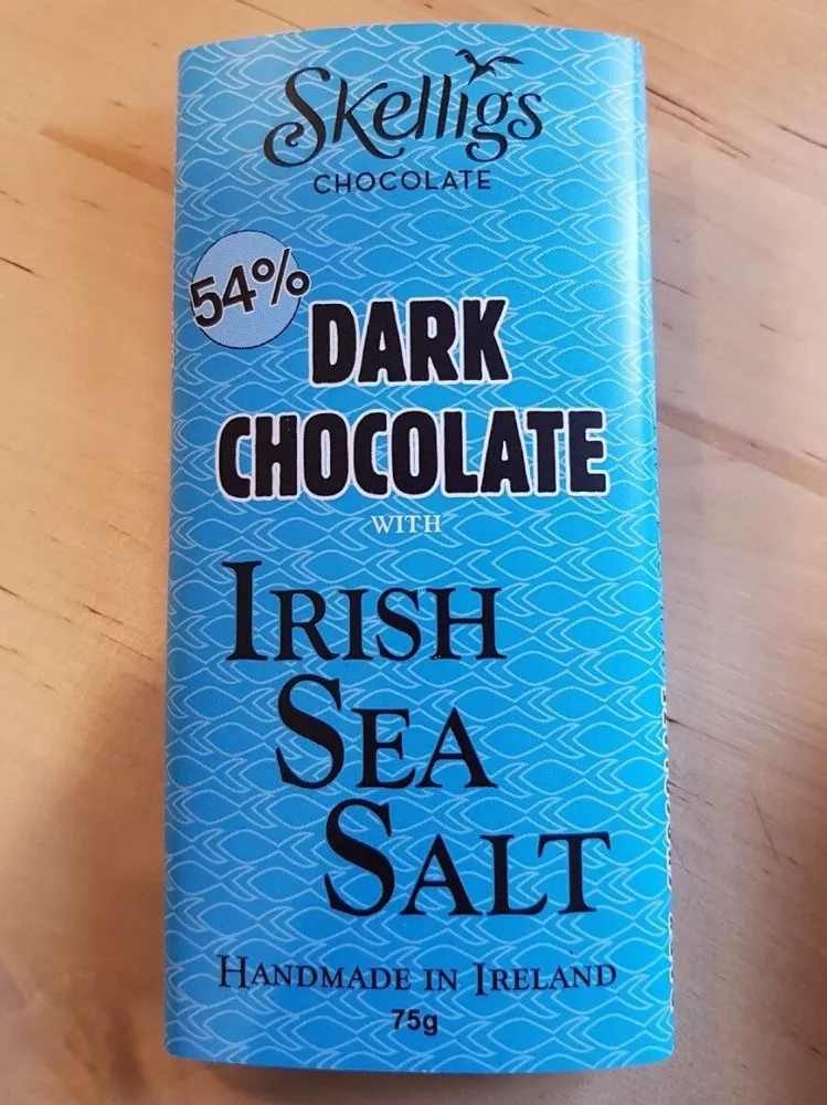 Dark chocolate with Irish sea salt