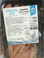 Langoustines entières crues surgelées