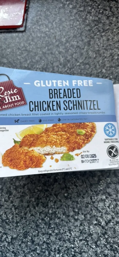 BREADDED CHICKEN SCHNITZEL