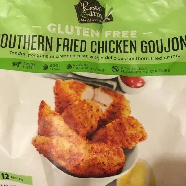 Southern fried chicken goujons