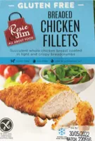 Breaded chicken fillets