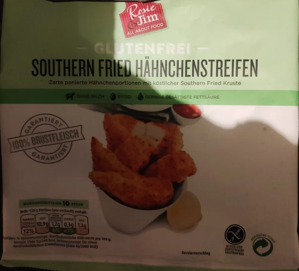Southern fried Hähnchenstreifen