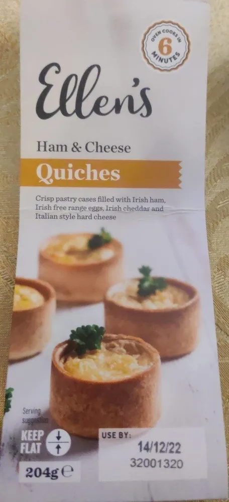 Ham&Cheese Quiches