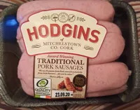 Traditional pork sausages