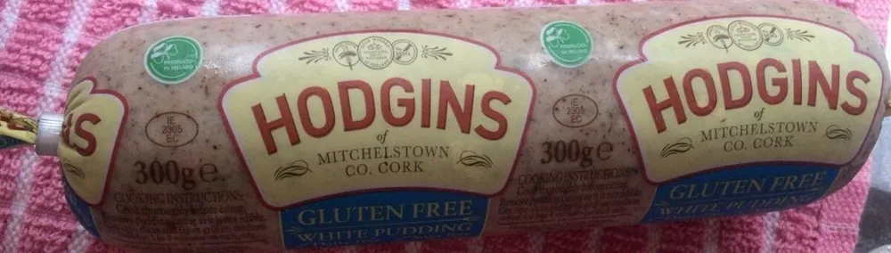 Gluten free white pudding