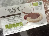 Bunalun Organic Coconut Rice Cakes 100G